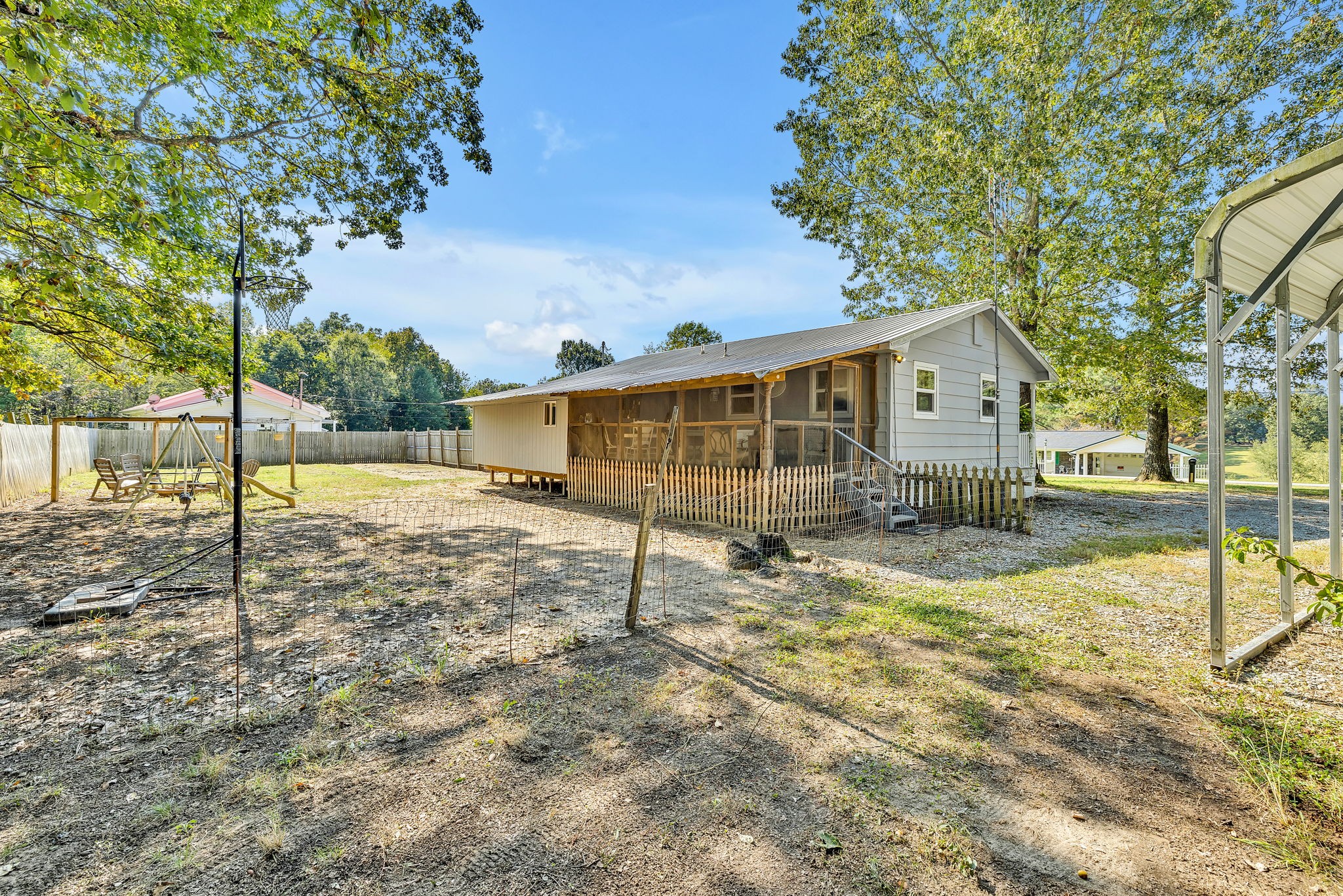 117 Rockhouse Road Hohenwald, TN 38462 - Photo 28 of 30 Private back yard with privacy fence.