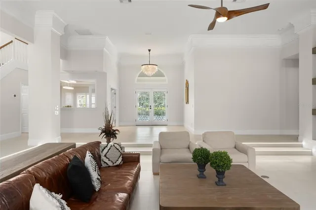 a kitchen with stainless steel appliances a stove top oven and a refrigerator