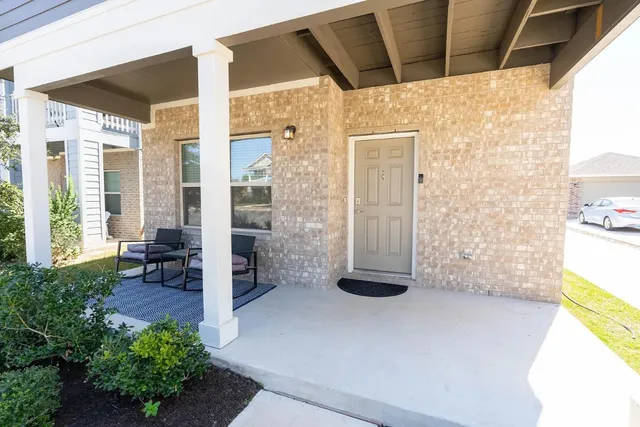a view of outdoor space with porch