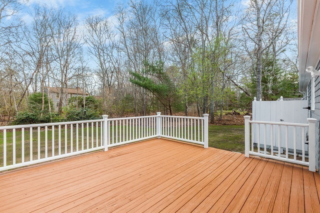 20 Nantucket Trail Sandwich, MA 02563 - Photo 22 of 30 a view of a wooden deck