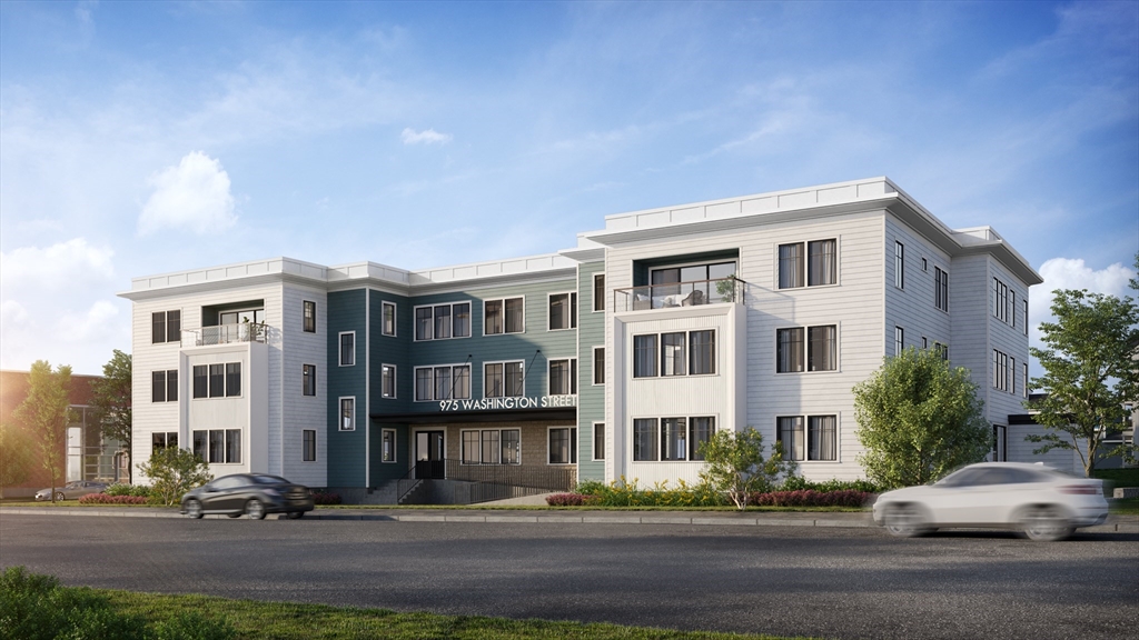 975 Washington Street Newton, MA 02460 - Photo 2 of 2 a front view of a building with street view