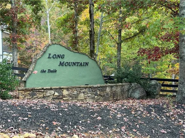a view of a sign in a yard