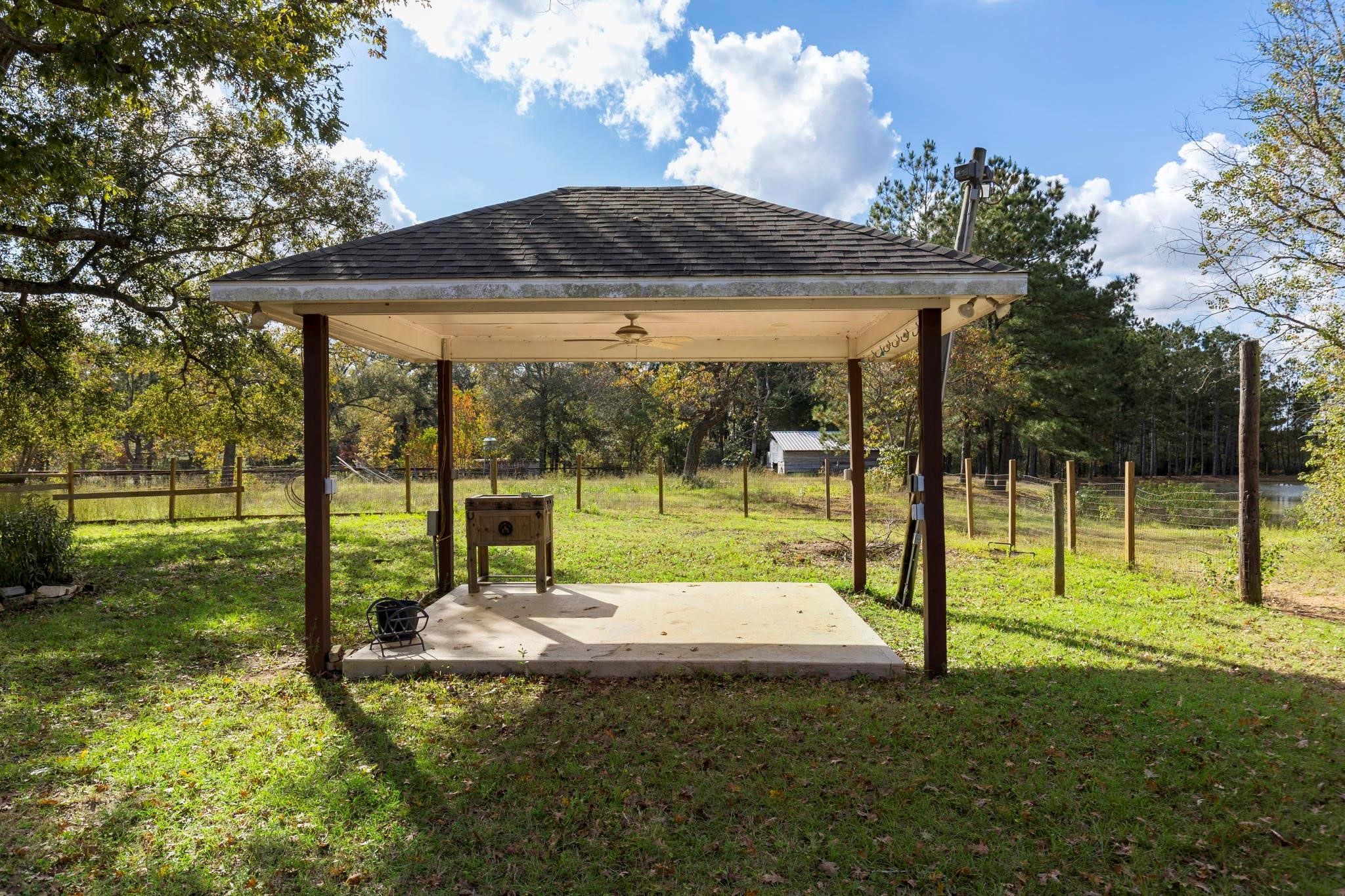 1155 Whipporwill Road Conroe, TX 77303 - Photo 9 of 34 Great Covered for Picnic Areas or BBQ