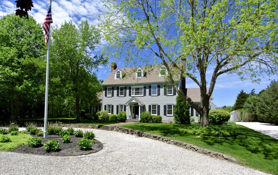 14 Ice Valley Road Osterville, MA 02655 - Photo 1 of 35 a view of house with garden and tall trees