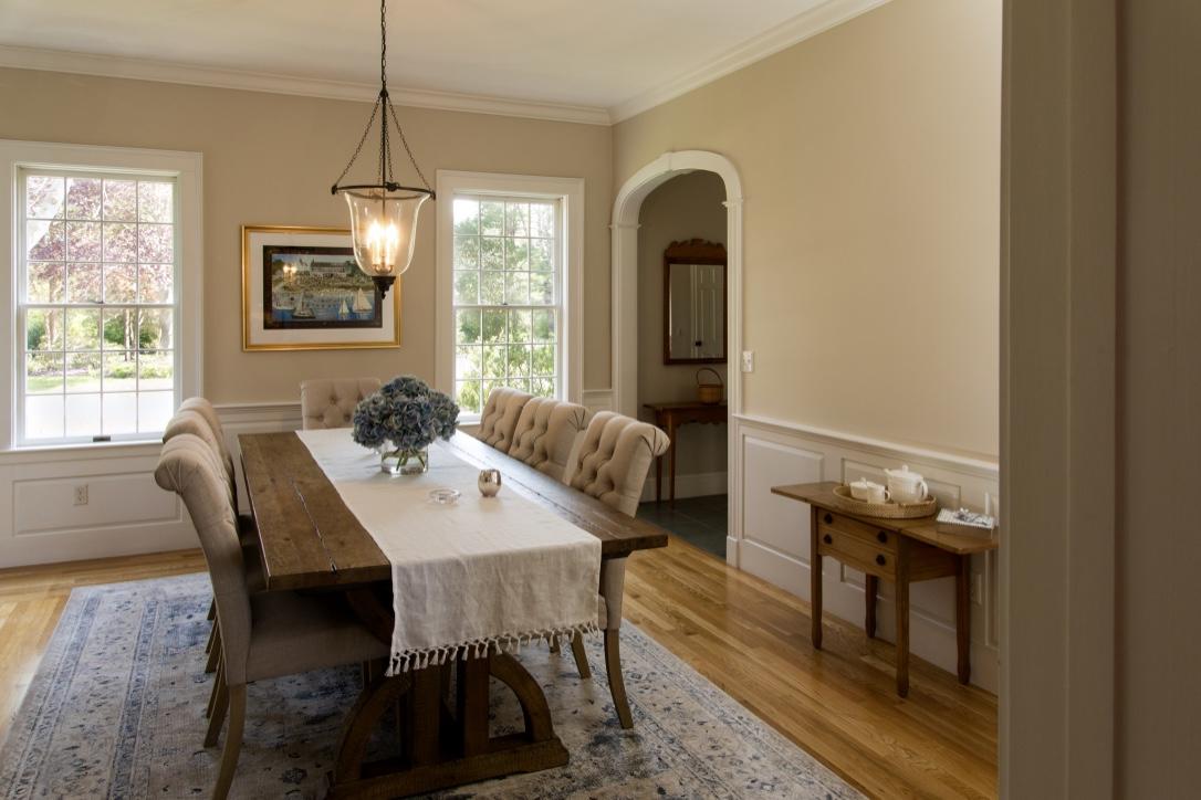 14 Ice Valley Road Osterville, MA 02655 - Photo 12 of 35 a view of a dining room with furniture window and outside view