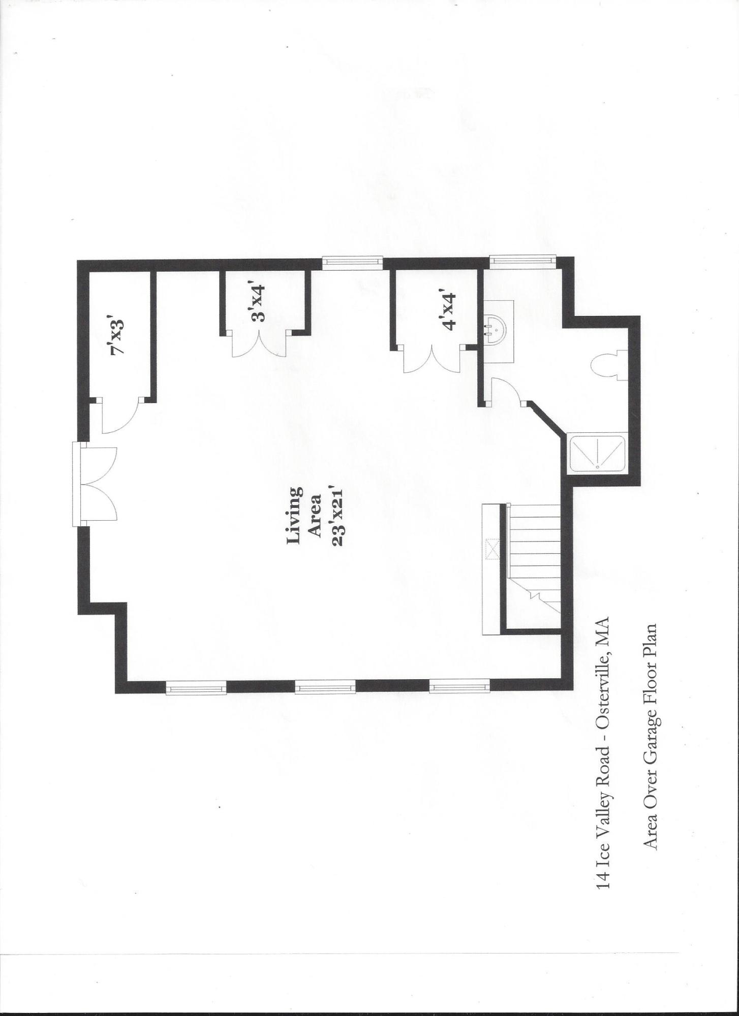 14 Ice Valley Road Osterville, MA 02655 - Photo 35 of 35 a picture of a floor plan
