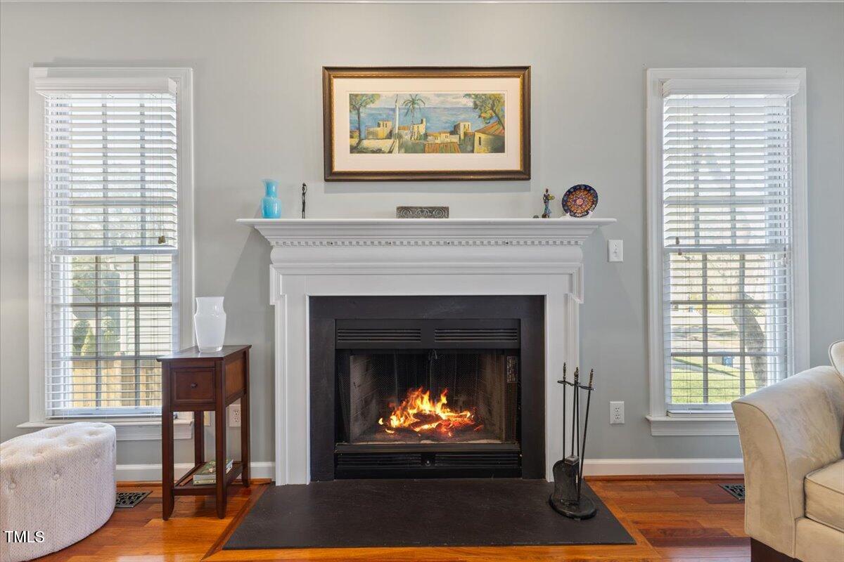 4617 Wee Burn Trail Raleigh, NC 27612 - Photo 9 of 70 Wood Burning Fireplace