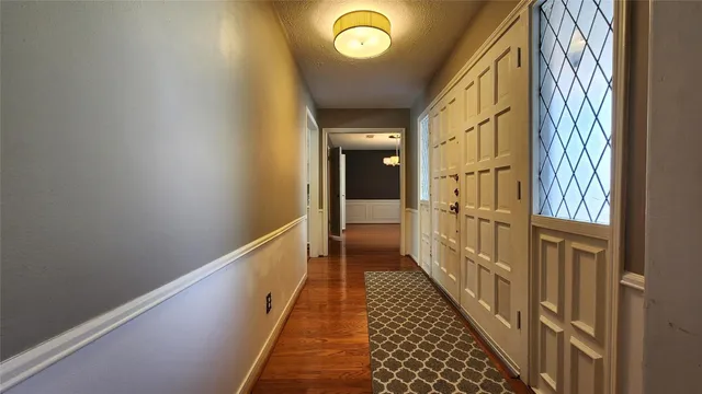 a view of a hallway