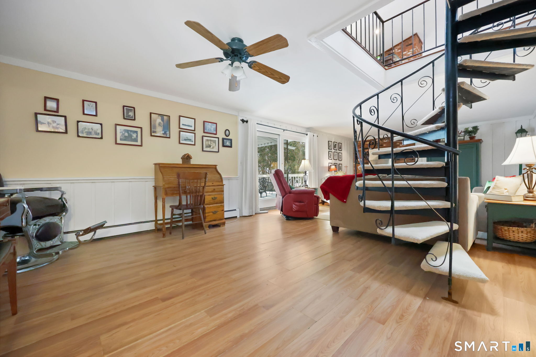 15 Glenarden Road Trumbull, CT 06611 - Photo 26 of 37 The spacious finished lower level with private bedroom, bath and slider door walkout offers great potential for extended family, guests, or possible in-law use potential.