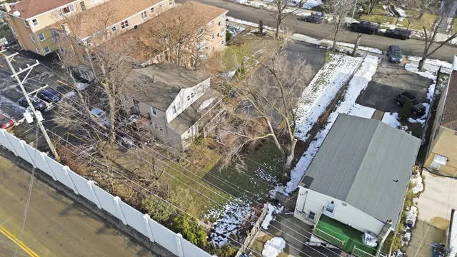 a view of balcony with wooden floor