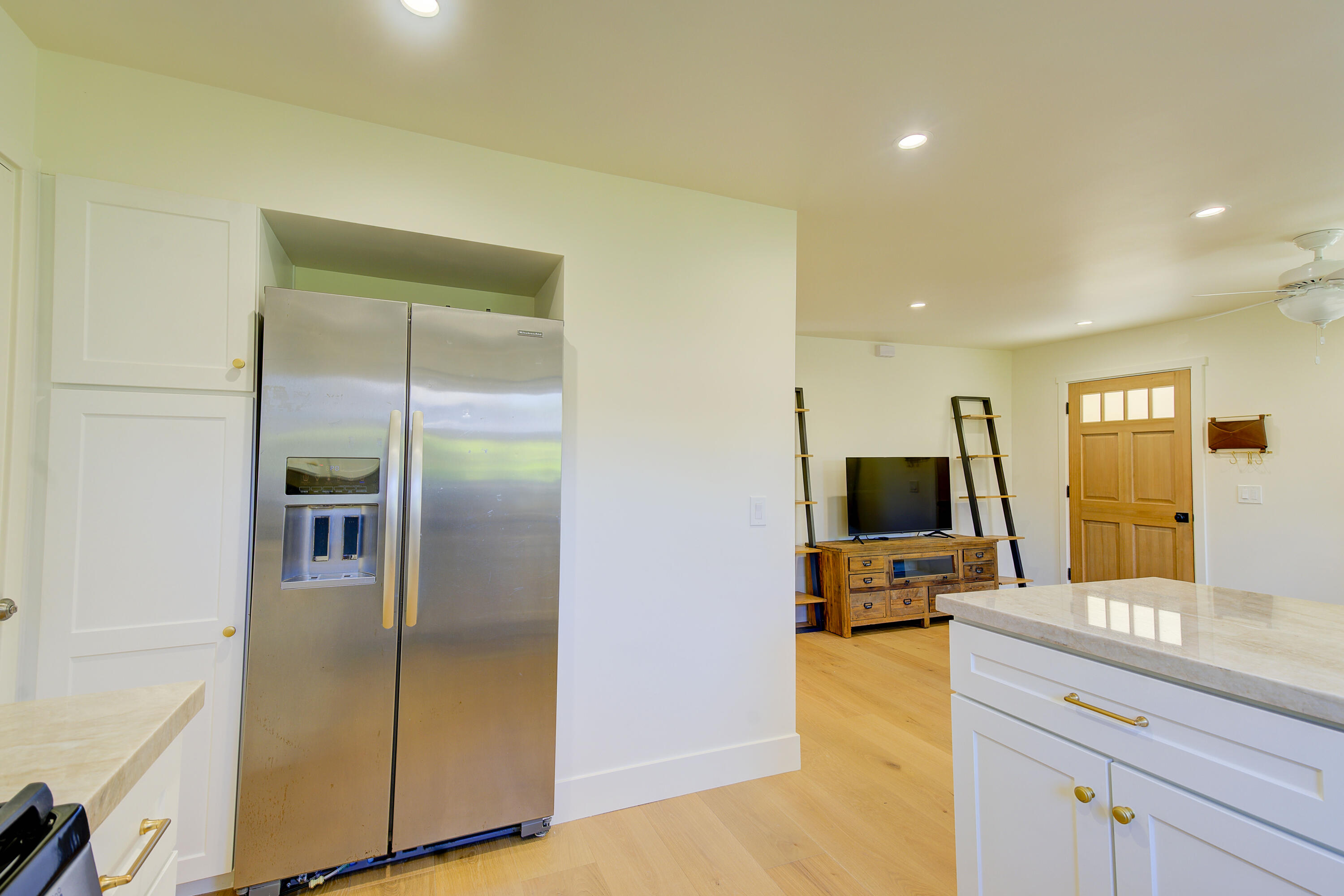 2022 Monterey Street Santa Barbara, CA 93101 - Photo 14 of 24 a kitchen with a refrigerator and a sink