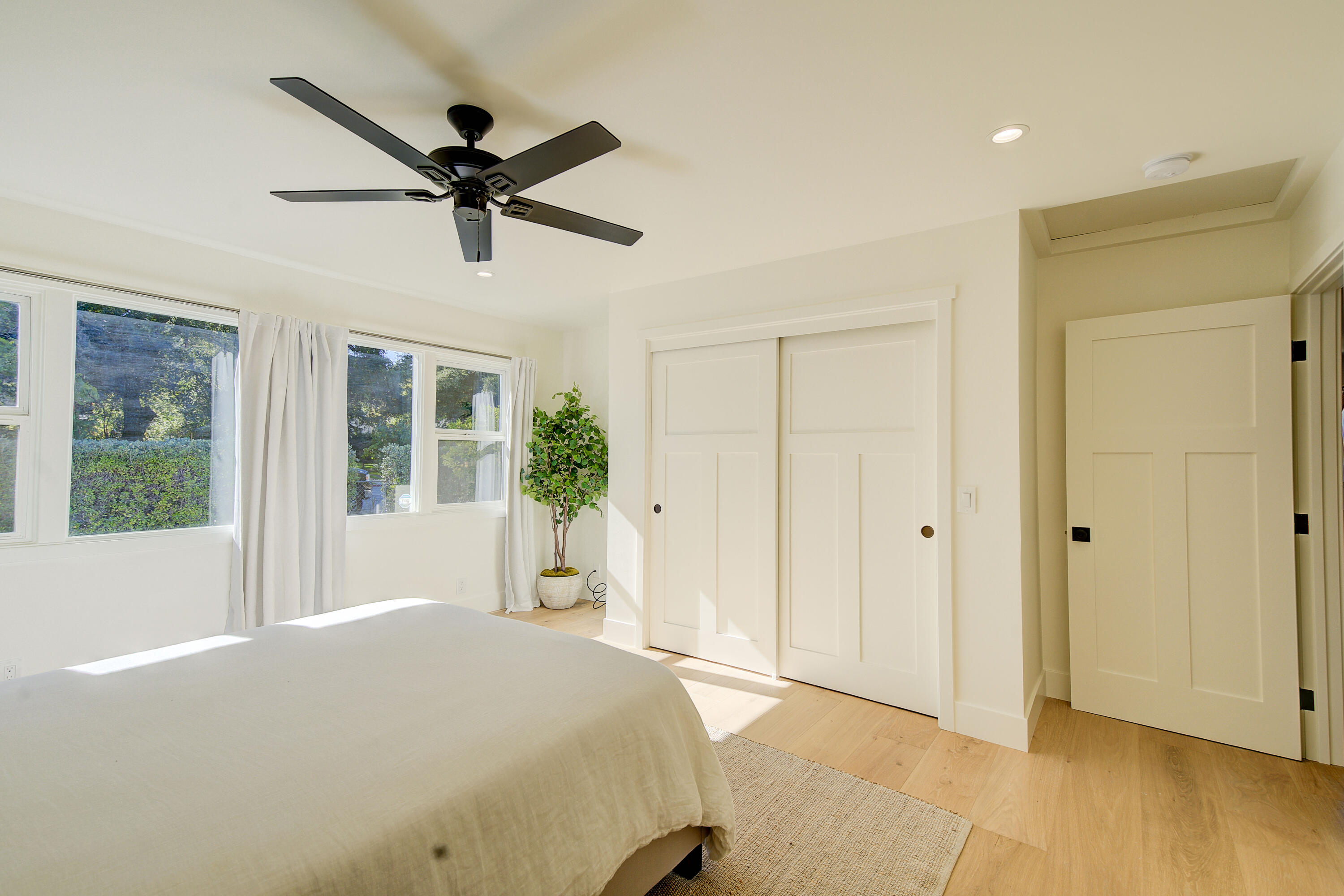 2022 Monterey Street Santa Barbara, CA 93101 - Photo 17 of 24 a bedroom with a bed and a window