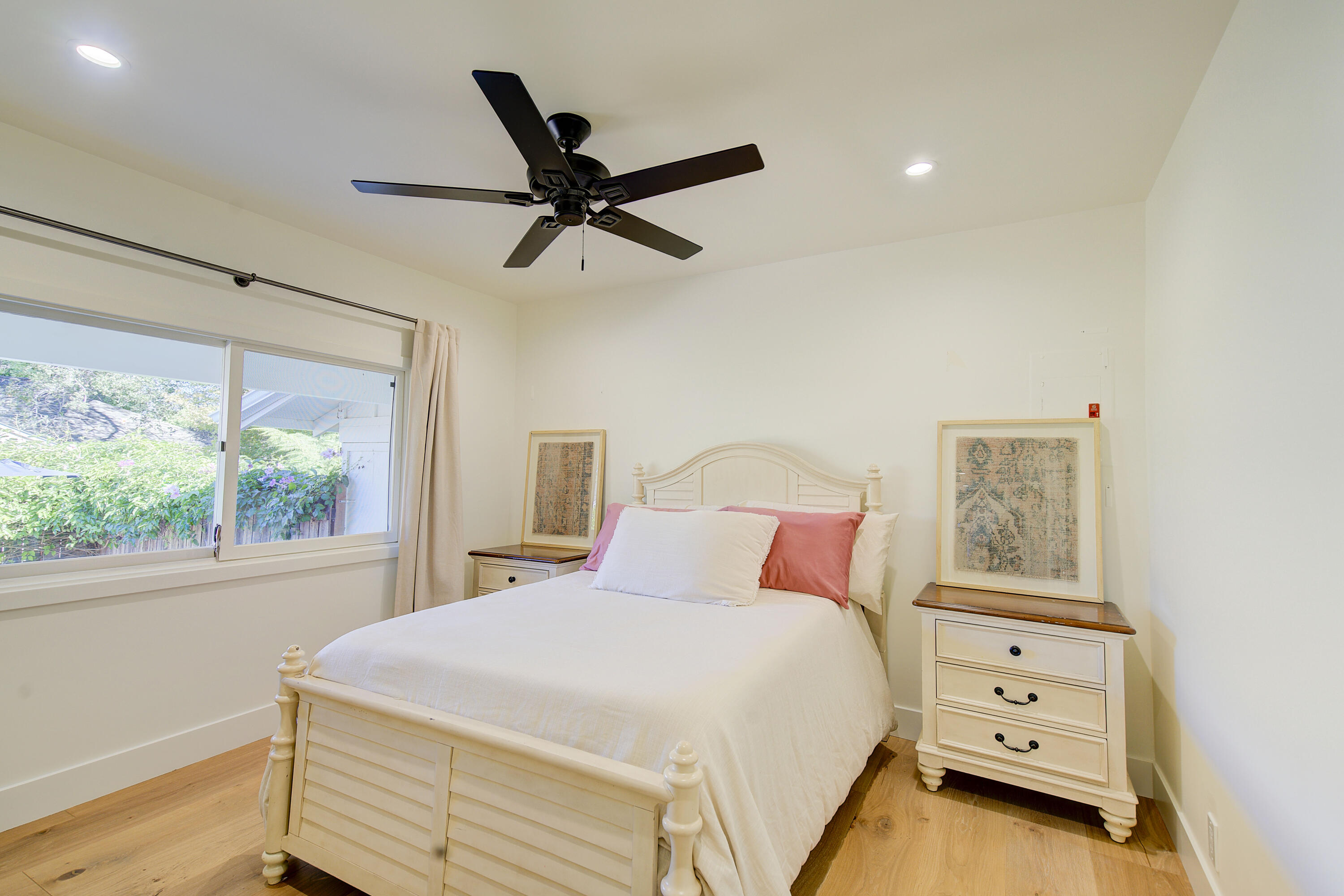 2022 Monterey Street Santa Barbara, CA 93101 - Photo 20 of 24 a bedroom with a large bed and a window