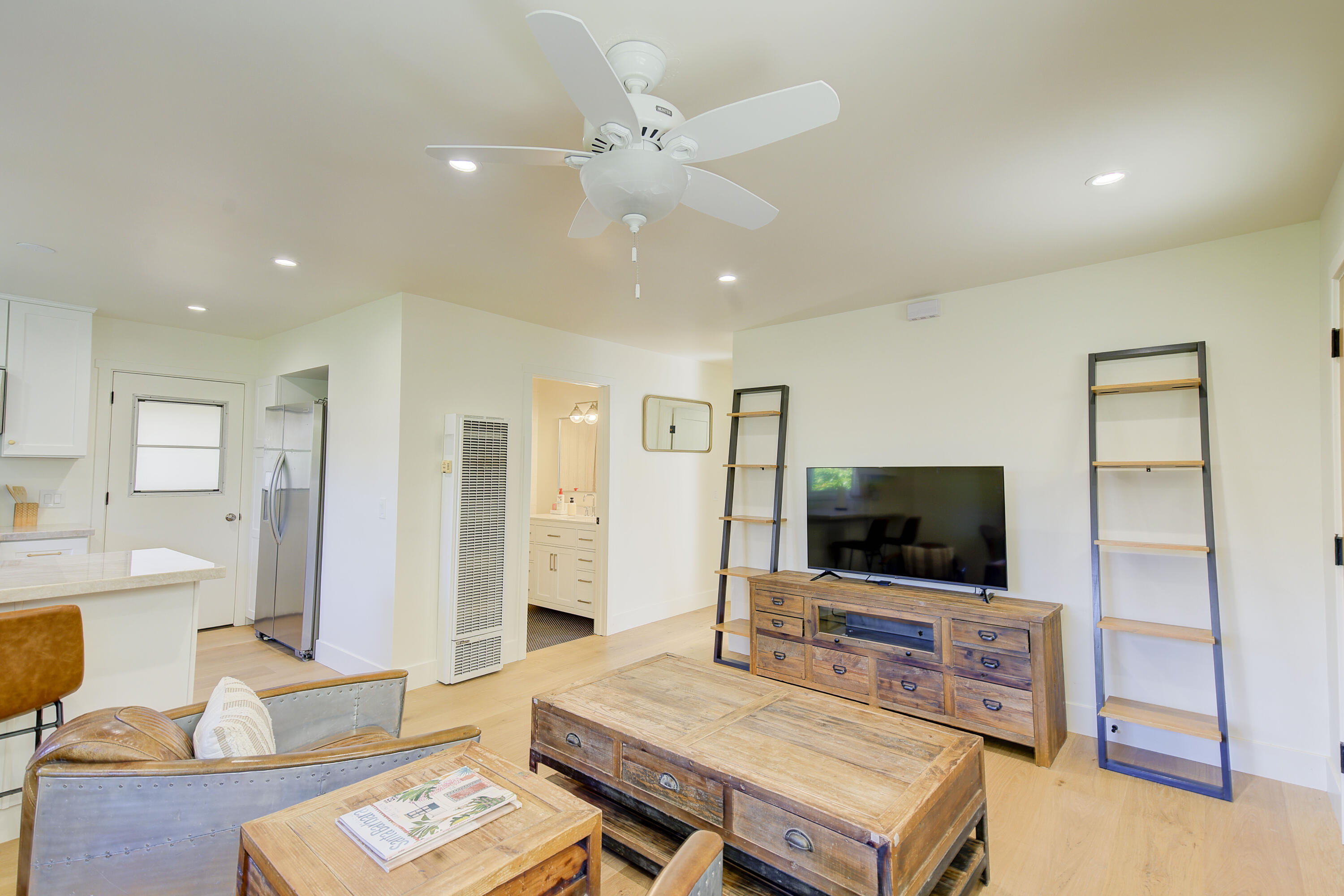 2022 Monterey Street Santa Barbara, CA 93101 - Photo 9 of 24 a living room with furniture and a flat screen tv