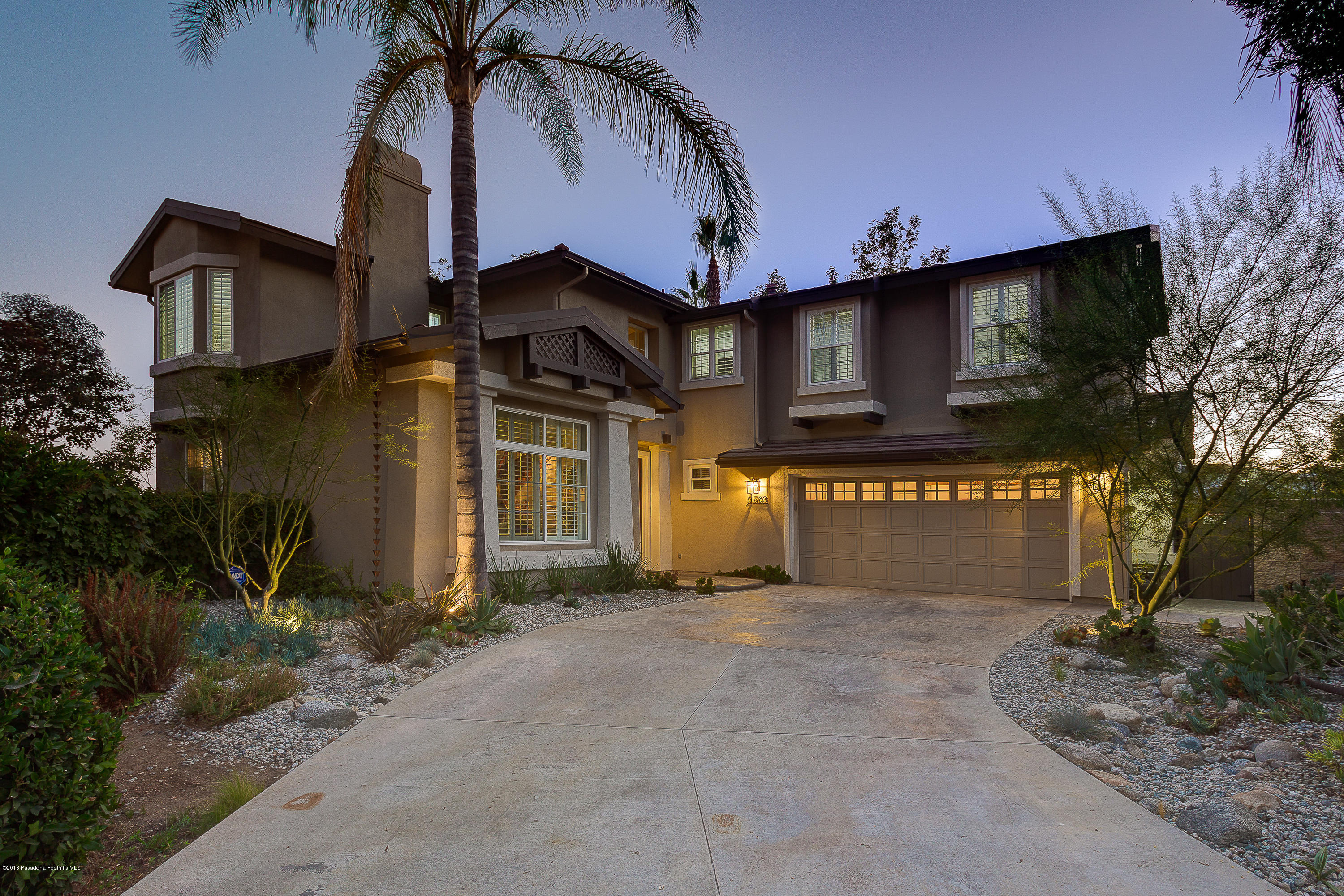 3503 Giddings Ranch Road Altadena, CA 91001 - Photo 1 of 75 a front view of a house with a garage