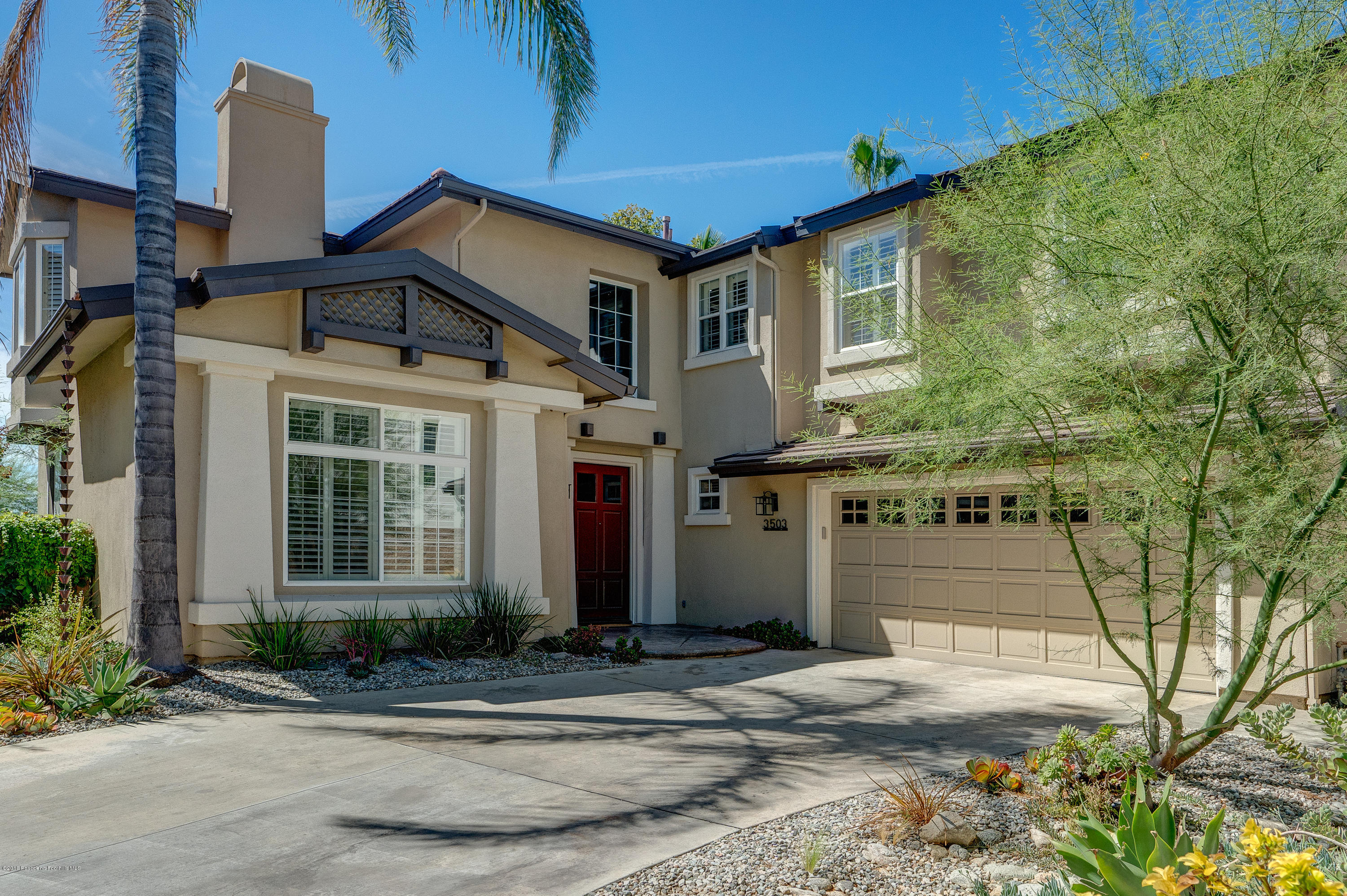 3503 Giddings Ranch Road Altadena, CA 91001 - Photo 2 of 75 a front view of a house with a yard