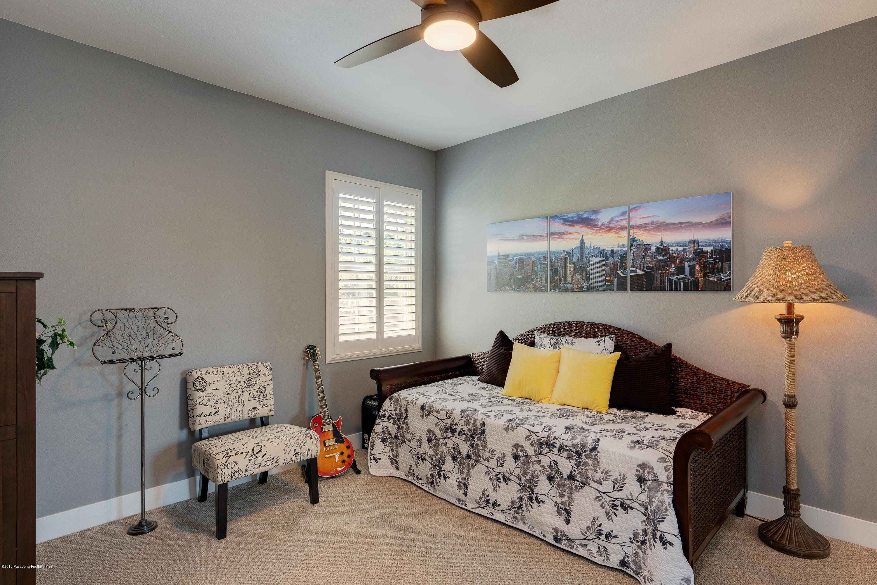 3503 Giddings Ranch Road Altadena, CA 91001 - Photo 41 of 75 a bedroom with a bed and window