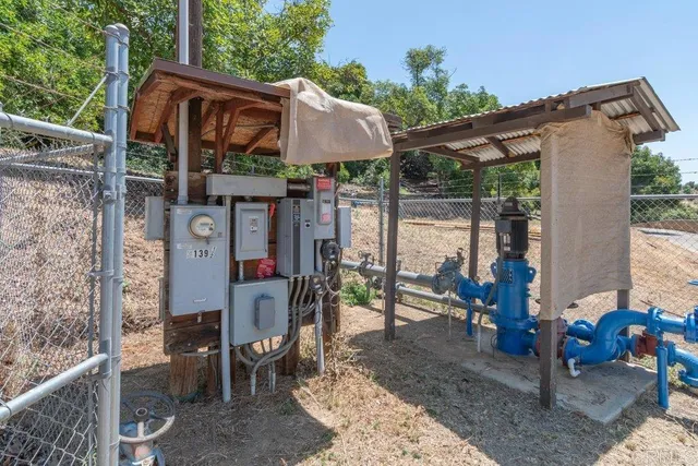 a view of storage and utility room