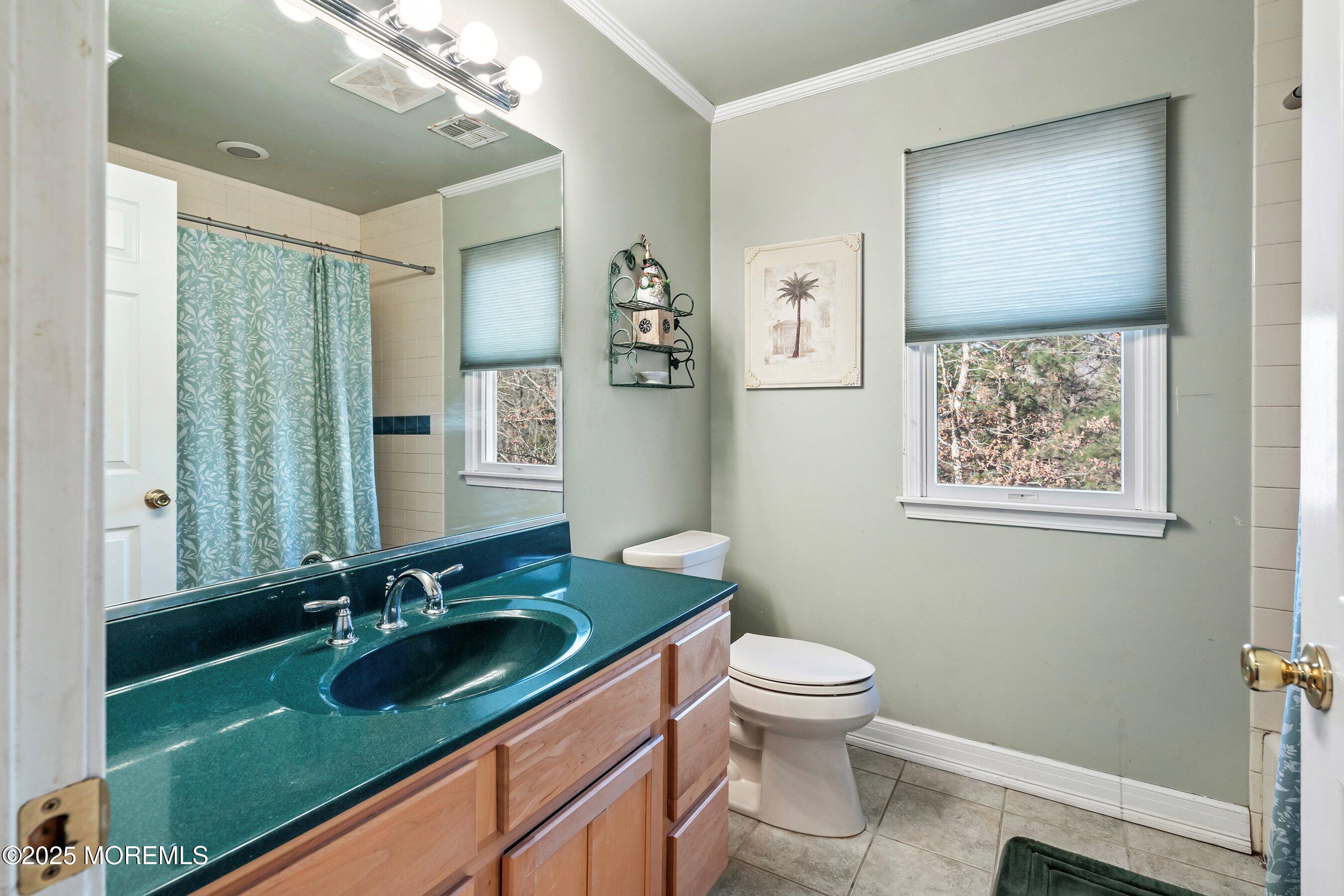 9 Ranch Boulevard Manahawkin, NJ 08050 - Photo 37 of 55 a bathroom with a sink and a mirror