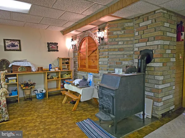 a room with storage and utility