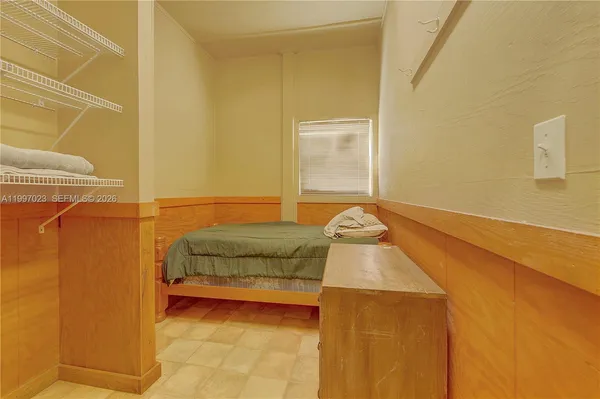 a view of a swimming pool and an ocean view