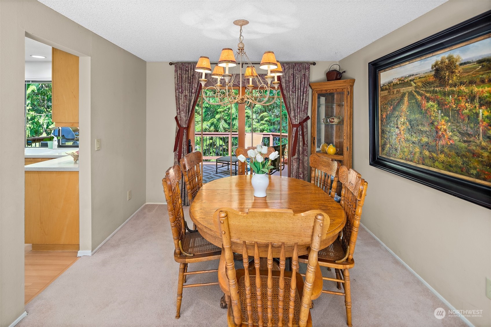 175 Mt Si Place Northwest Issaquah, WA 98027 - Photo 8 of 35 a view of a dining room with furniture window and outside view