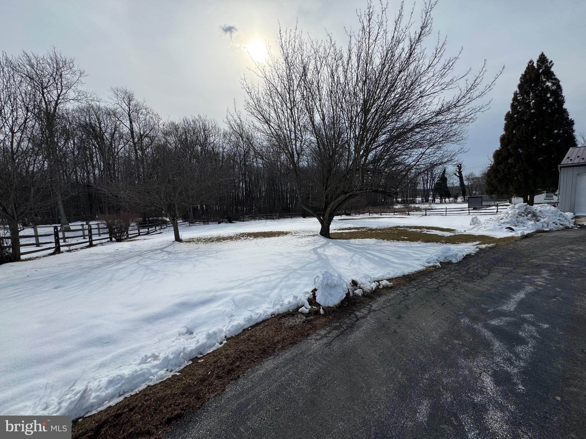 100 North Sandy Hill Road Coatesville, PA 19320 - Photo 2 of 21 a view of snow on the side of road