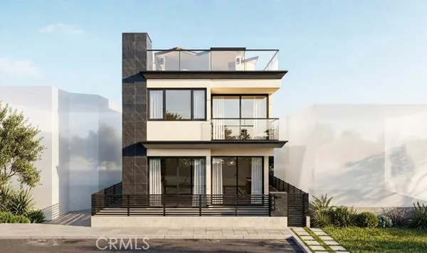 a front view of a house with garage