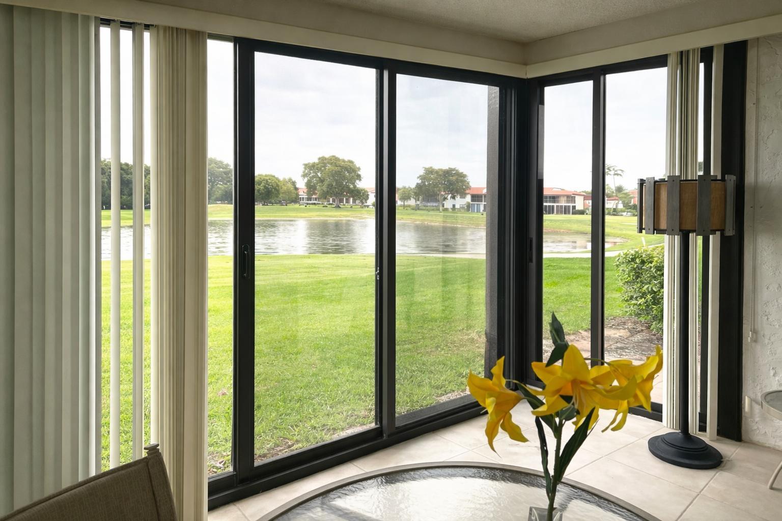 8305 Casa Del Lago, Unit E Boca Raton, FL 33433 - Photo 8 of 20 nice enclosed patio