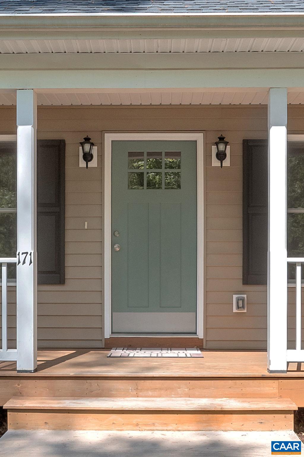 171 Goldenrod Road Ruckersville, VA 22968 - Photo 12 of 45 a view of a entrance door of the house
