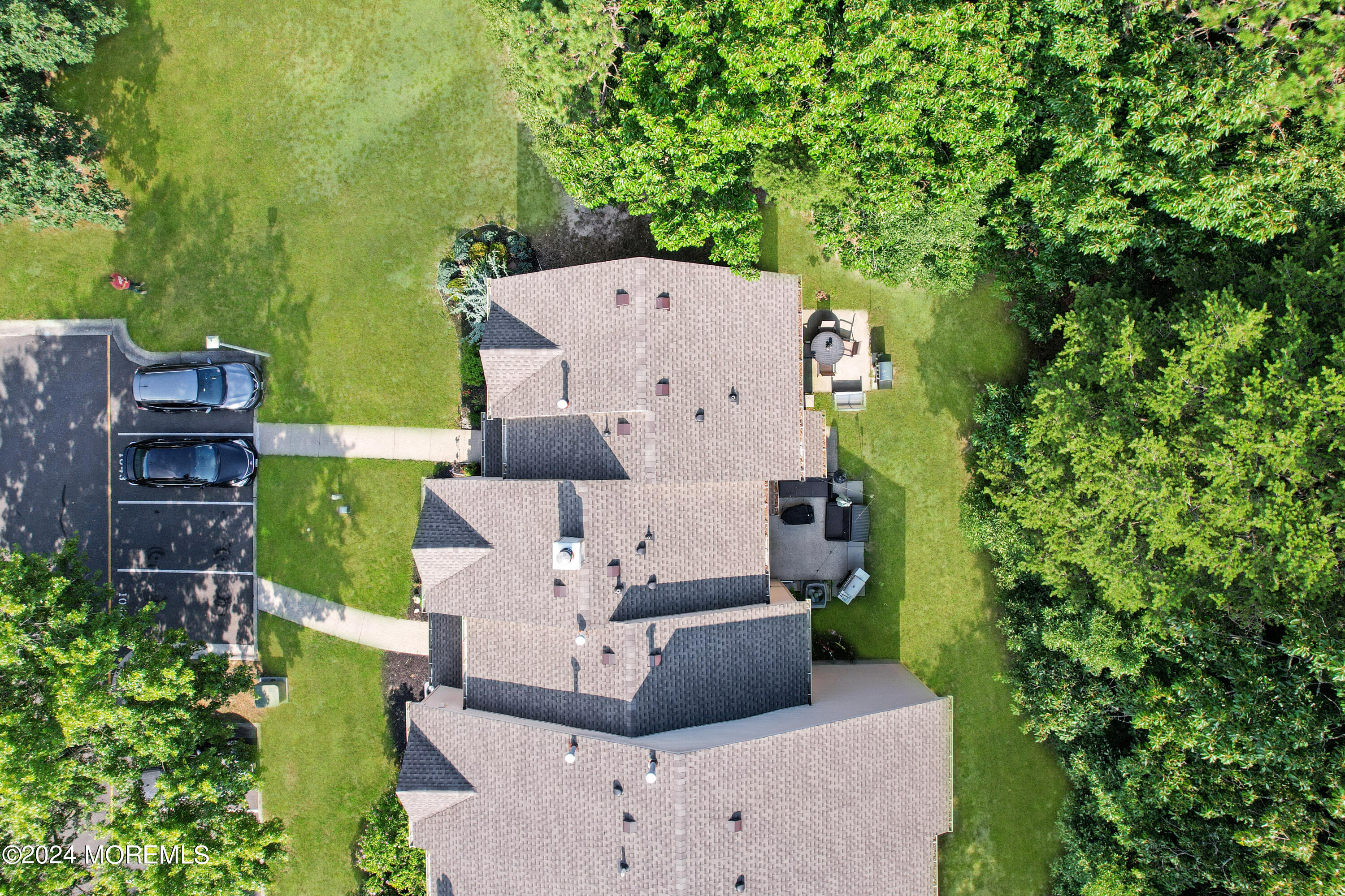 100 Whispering Oaks Way Jackson, NJ 08527 - Photo 4 of 56 an aerial view of a house with garden space and street view