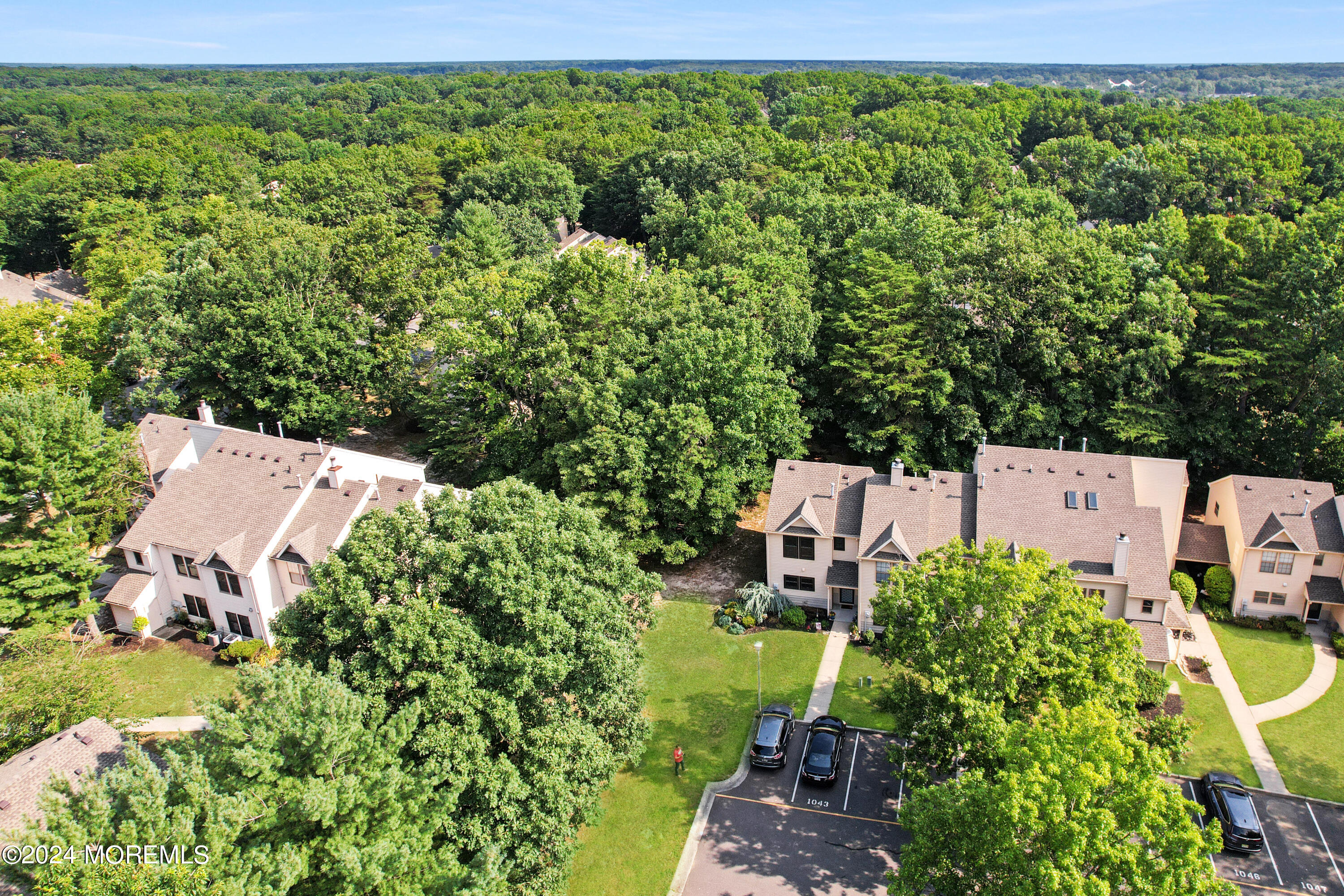 100 Whispering Oaks Way Jackson, NJ 08527 - Photo 5 of 56 an aerial view of a house with a yard