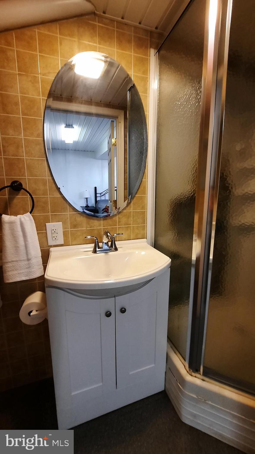 2478 High Top Road Linden, VA 22642 - Photo 26 of 36 a bathroom with a sink and mirror