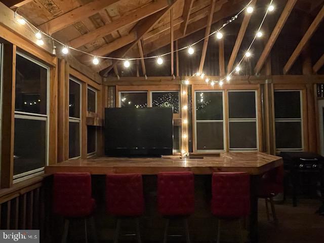 2478 High Top Road Linden, VA 22642 - Photo 5 of 36 a view of kitchen with refrigerator and dining table