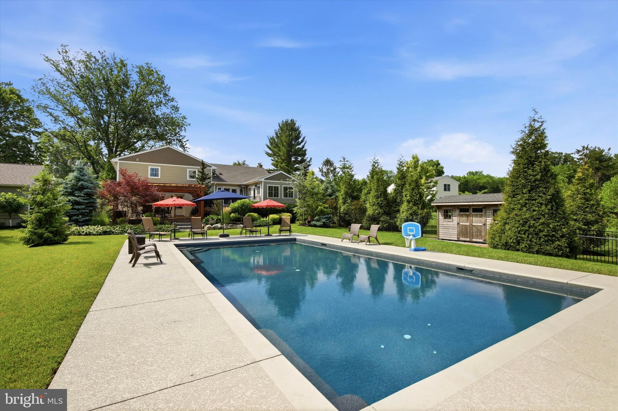 1317 Dell Road Norristown, PA 19403 - Photo 47 of 61 Pool and storage shed
