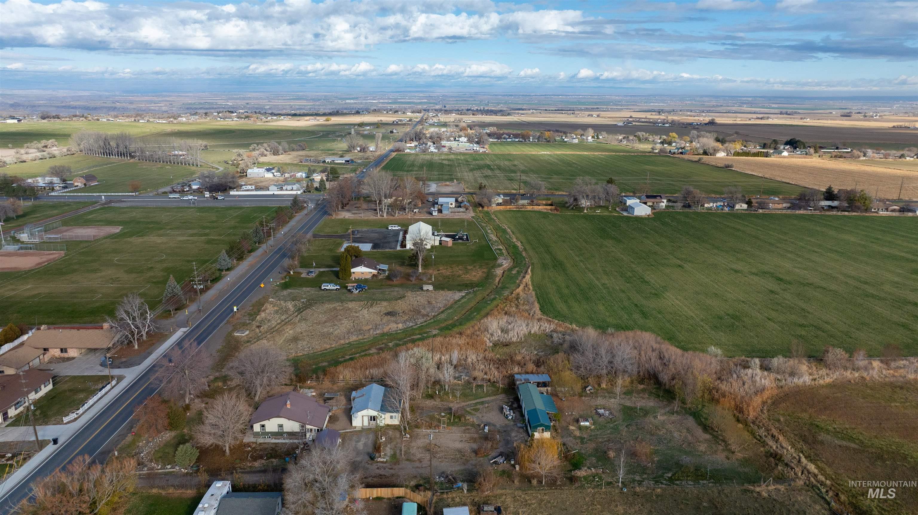408 Clear Lakes Road Buhl, ID 83316 - Photo 16 of 16 Aerial view of property's location featuring rural landscape and farmland