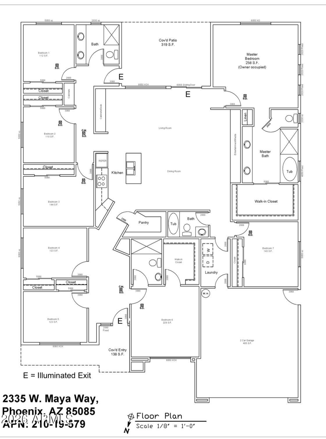 2335 West Maya Way Phoenix, AZ 85085 - Photo 52 of 52 Maya Way Floorplan