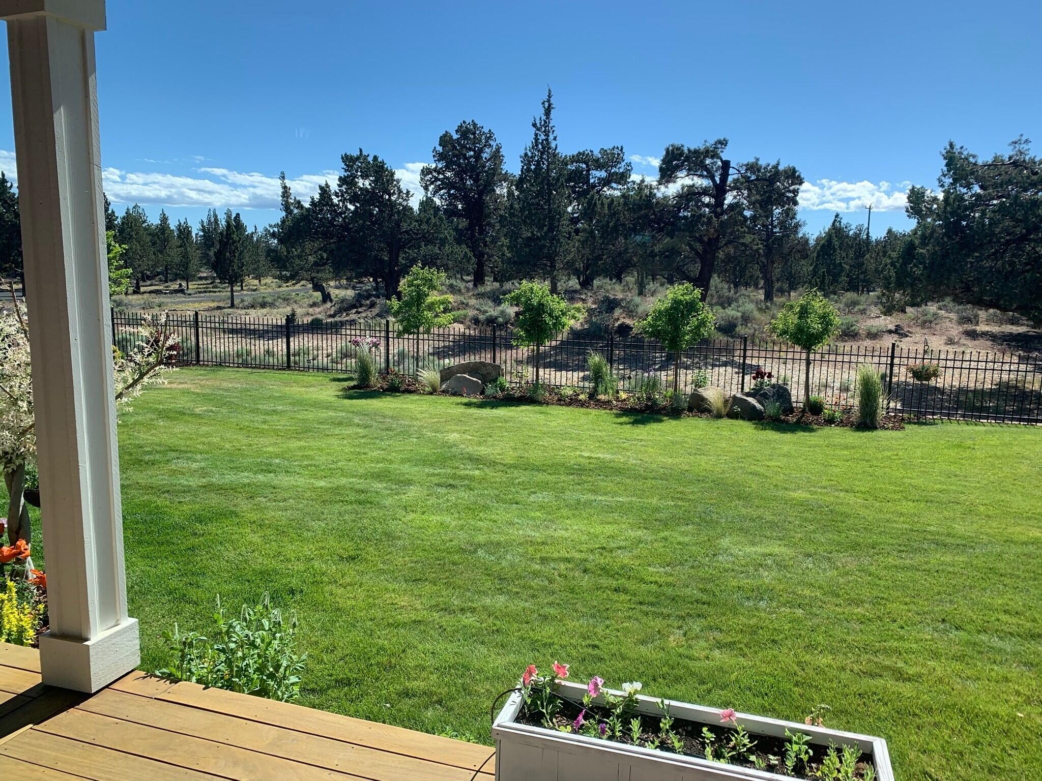 21530 Dale Road Bend, OR 97701 - Photo 5 of 46 a view of a garden with houses