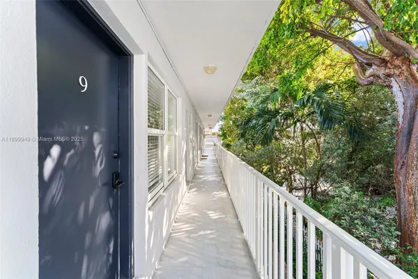 a view of balcony