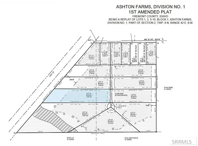 $167,500 | Lot 18 N, Ashton, ID 83420