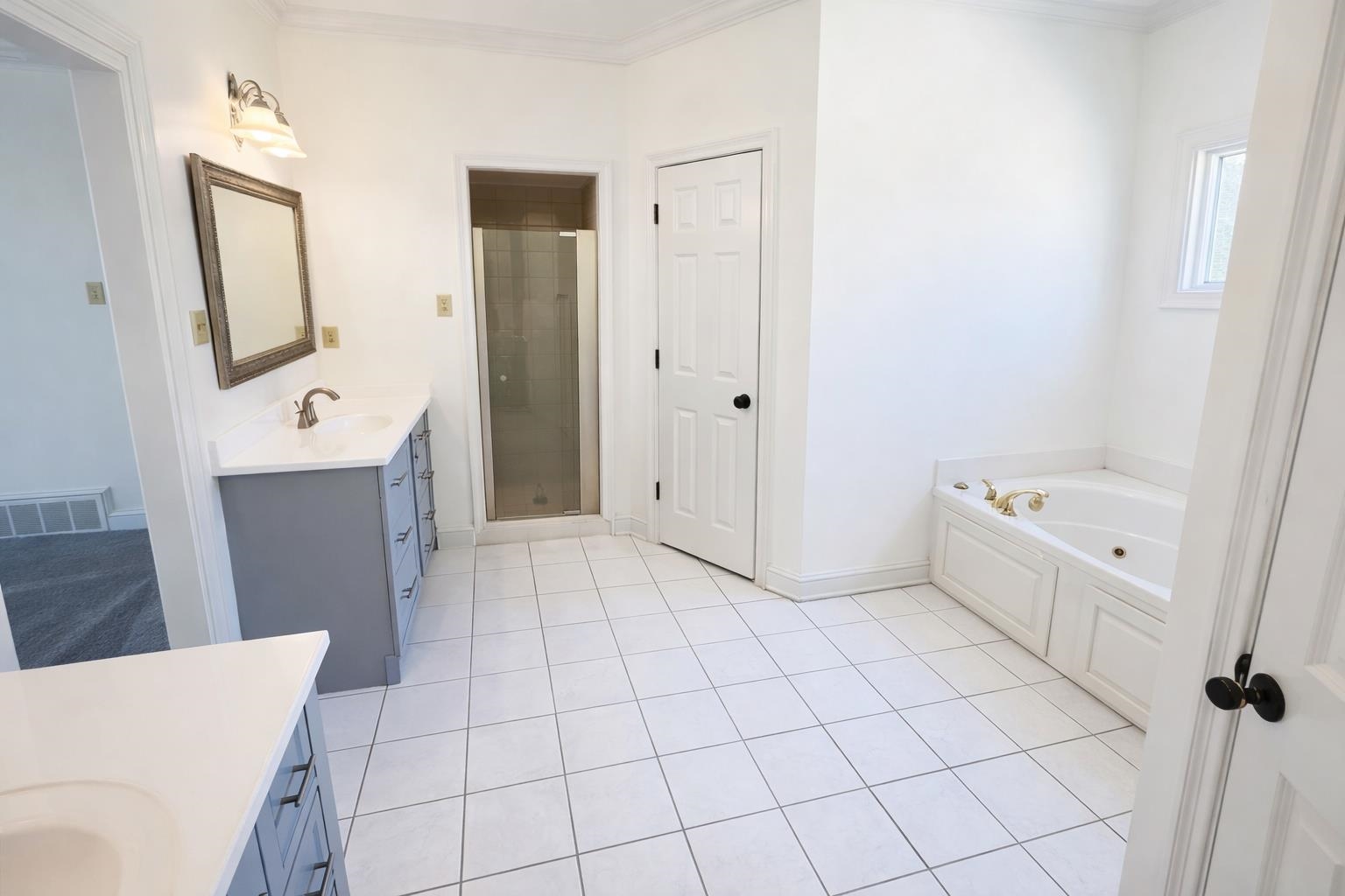 565 Schaeffer Loop Eads, TN 38028 - Photo 16 of 33 a bathroom with a bathtub sink and mirror