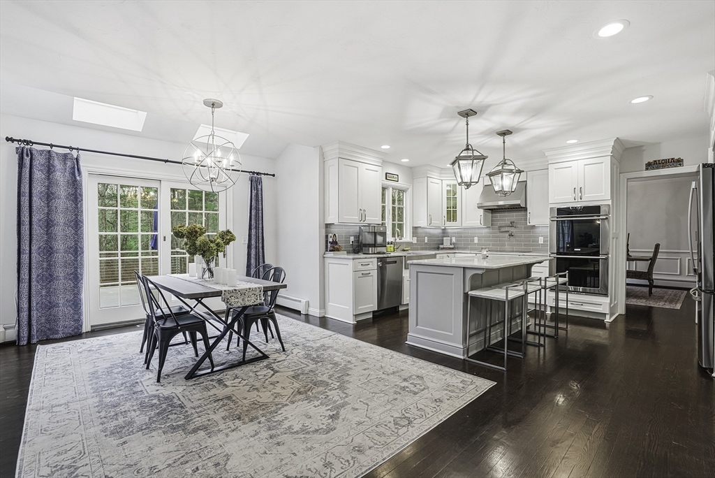 20 Thayer Road Mendon, MA 01756 - Photo 13 of 42 a view of a dining room with furniture and wooden floor