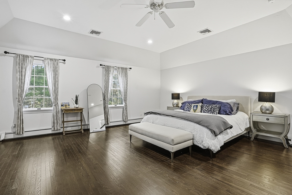 20 Thayer Road Mendon, MA 01756 - Photo 23 of 42 a bedroom with a bed and a large window