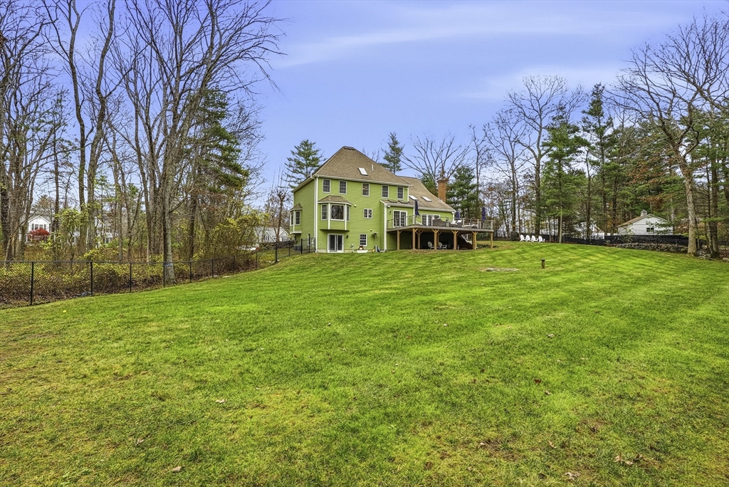 20 Thayer Road Mendon, MA 01756 - Photo 35 of 42 a view of a house with a big yard