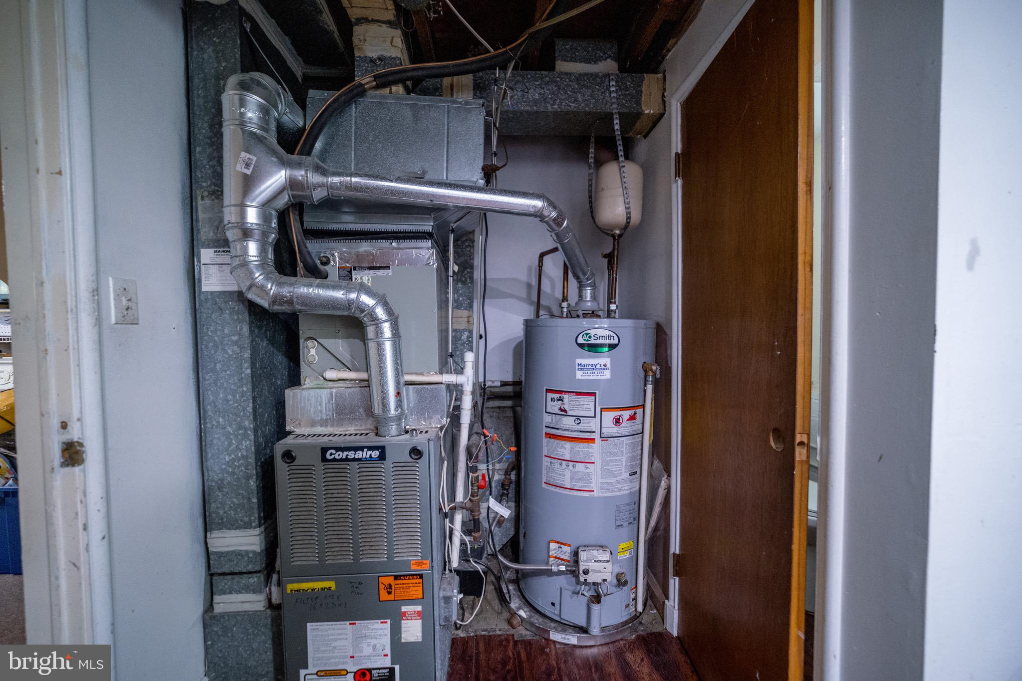 4125 Ronis Road Pikesville, MD 21208 - Photo 23 of 40 a close view of water heater room