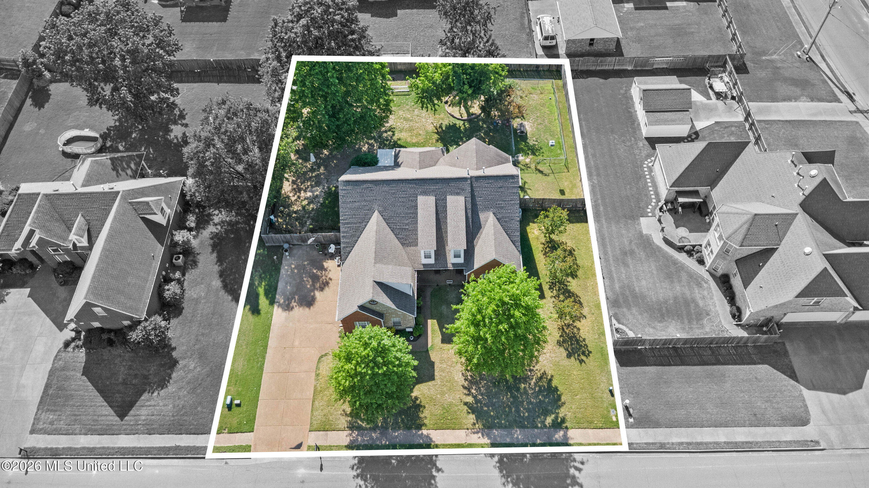 905 Gates Street Hernando, MS 38632 - Photo 26 of 30 dji_0060_print lot lines