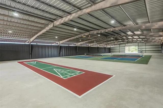 a view of outdoor space with seating