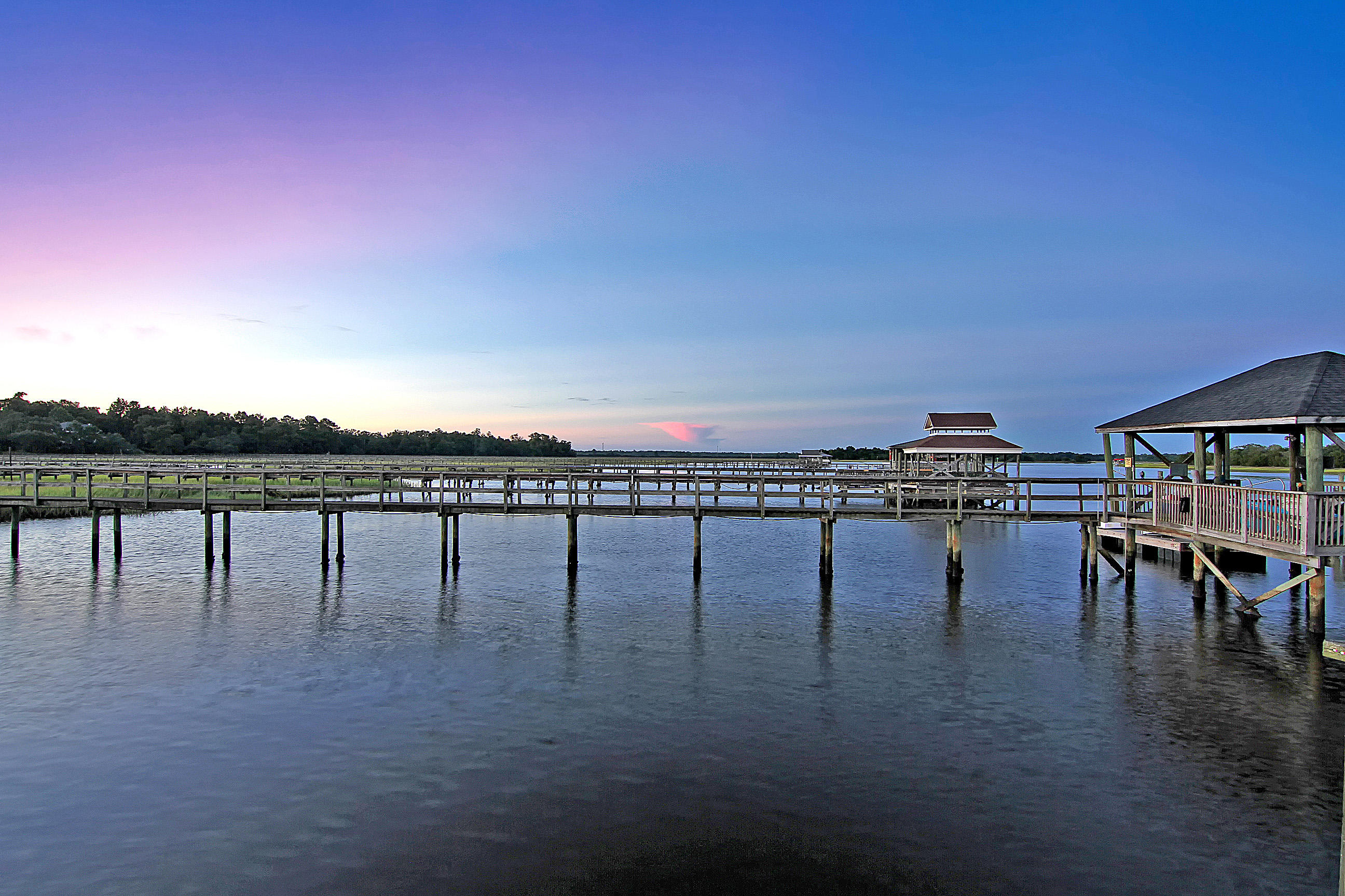 5678 Captain Kidd Road Hollywood, SC 29449 - Photo 3 of 50 Dock at Twilight