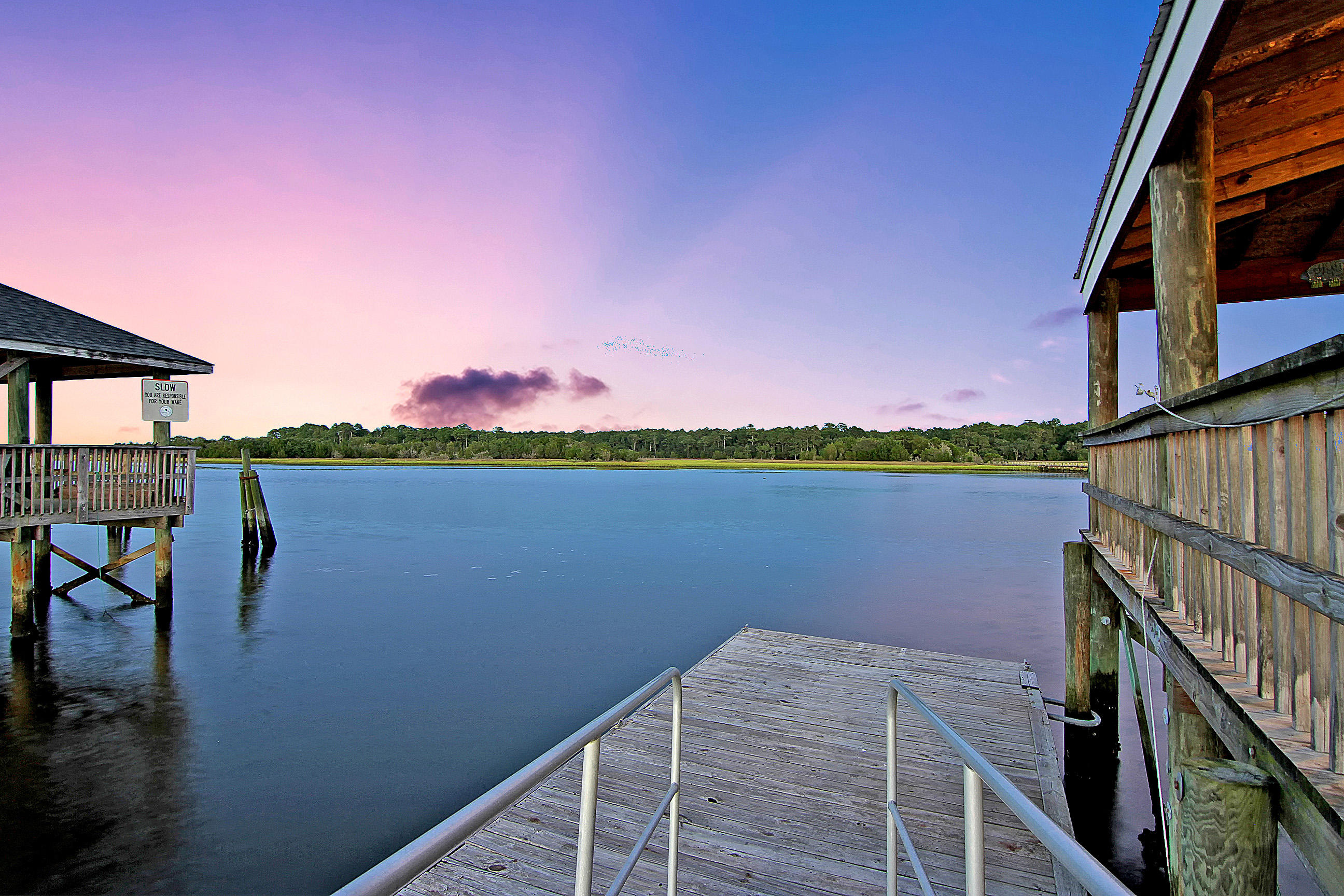 5678 Captain Kidd Road Hollywood, SC 29449 - Photo 50 of 50 Dock at Twilight