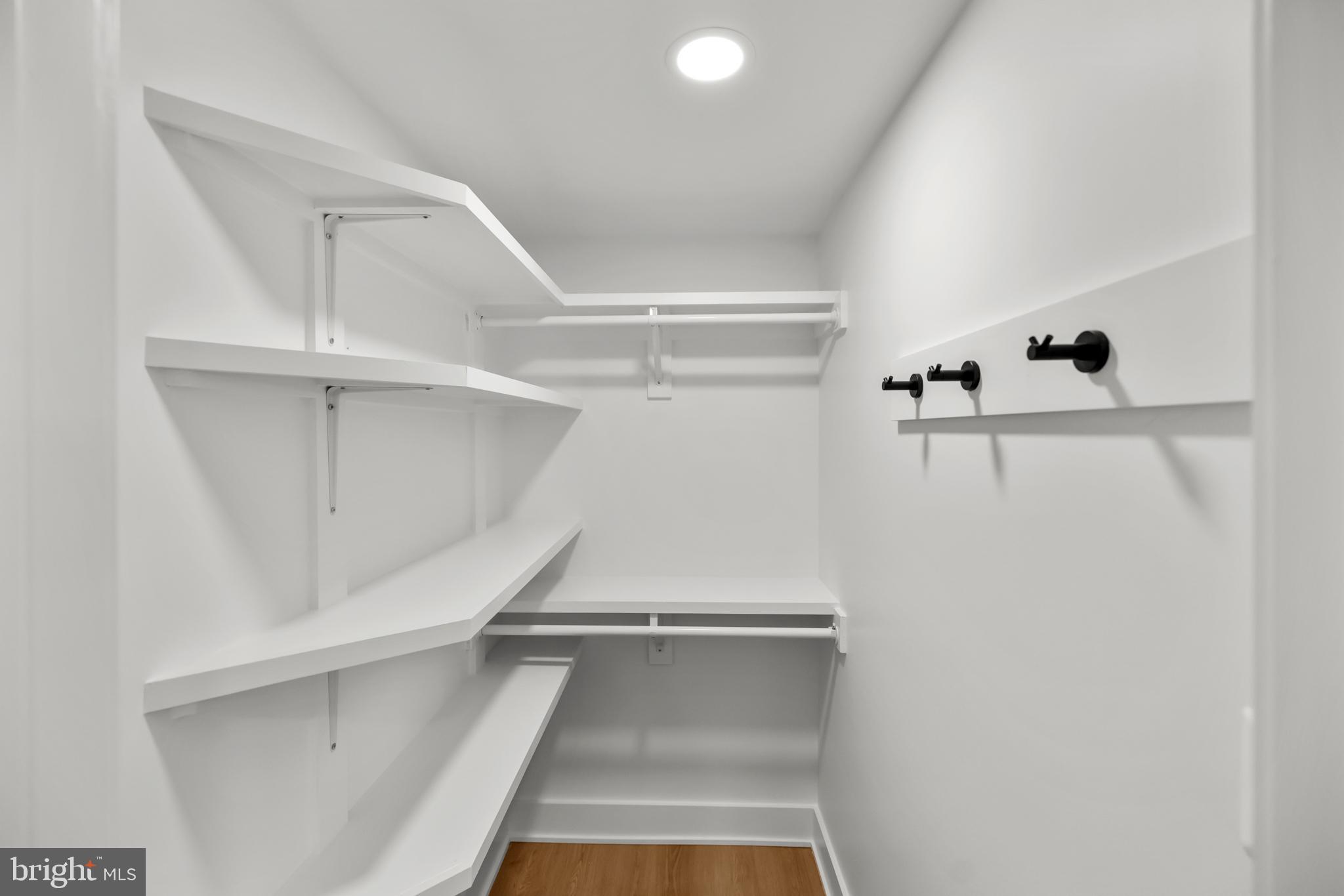 1852 Griffith Road Falls Church, VA 22043 - Photo 105 of 110 a view of walk in closet with empty racks